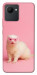 Чехол Белый хорёк для Realme C30