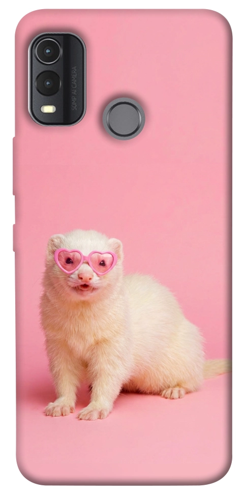 Чохол Білий тхір для Nokia G11 Plus