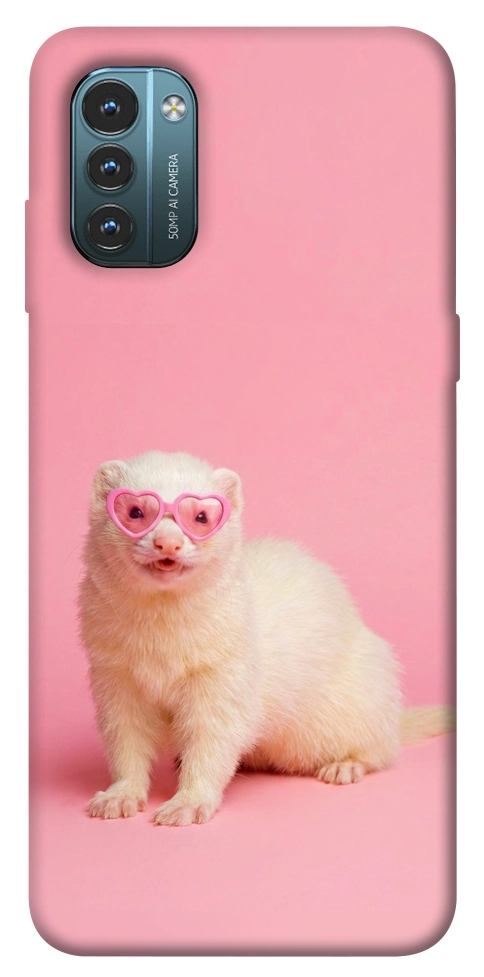 Чехол Белый хорёк для Nokia G21