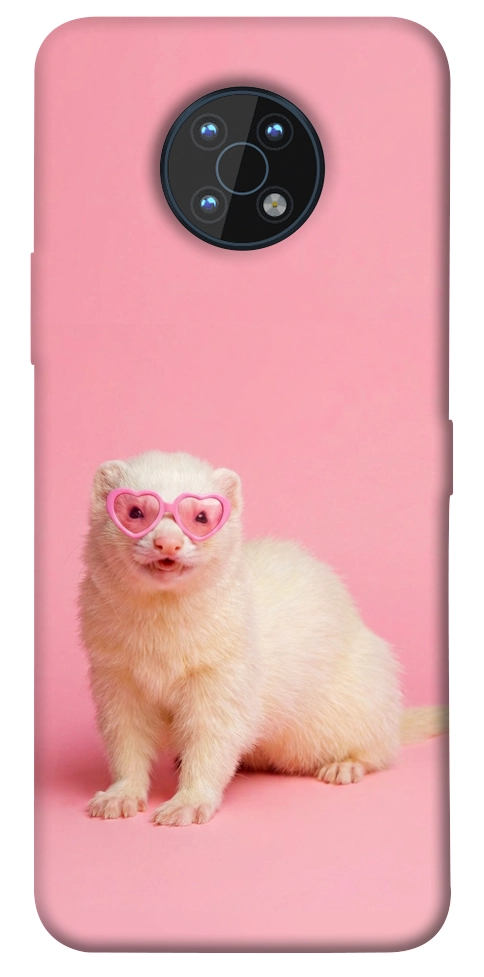 Чехол Белый хорёк для Nokia G50