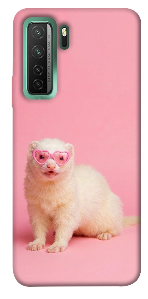 Чохол Білий тхір для Huawei nova 7 SE