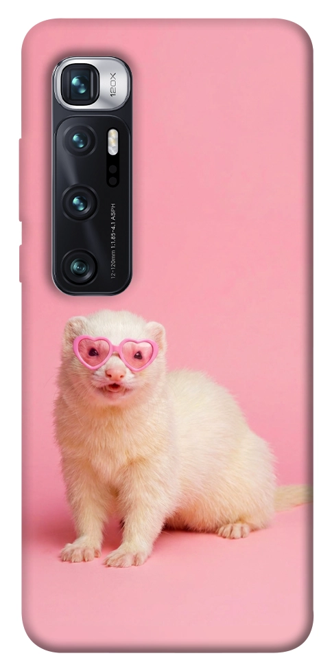 Чехол Белый хорёк для Xiaomi Mi 10 Ultra