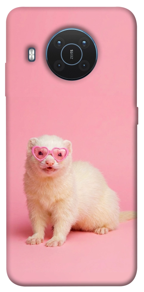 Чехол Белый хорёк для Nokia X20