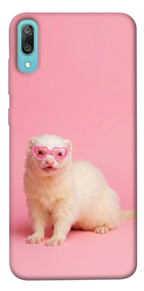 Чехол Белый хорёк для Huawei Y6 Pro (2019)
