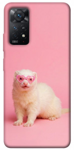 Чехол Белый хорёк для Xiaomi Redmi Note 12 Pro