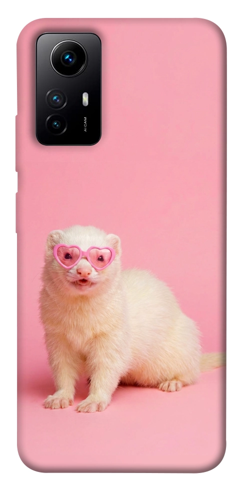 Чехол Белый хорёк для Xiaomi Redmi Note 12S