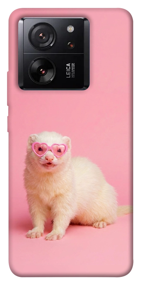 Чехол Белый хорёк для Xiaomi 13T Pro