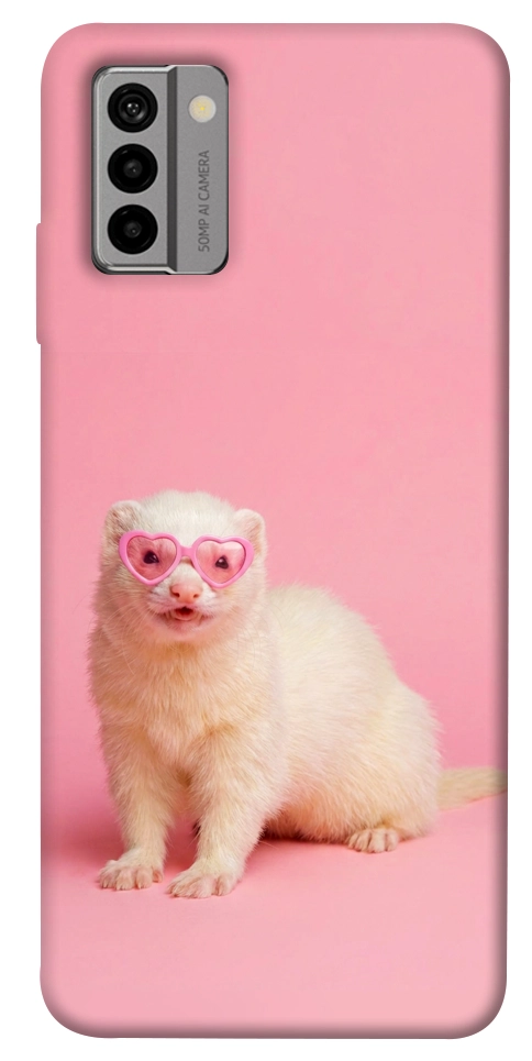 Чохол Білий тхір для Nokia G22