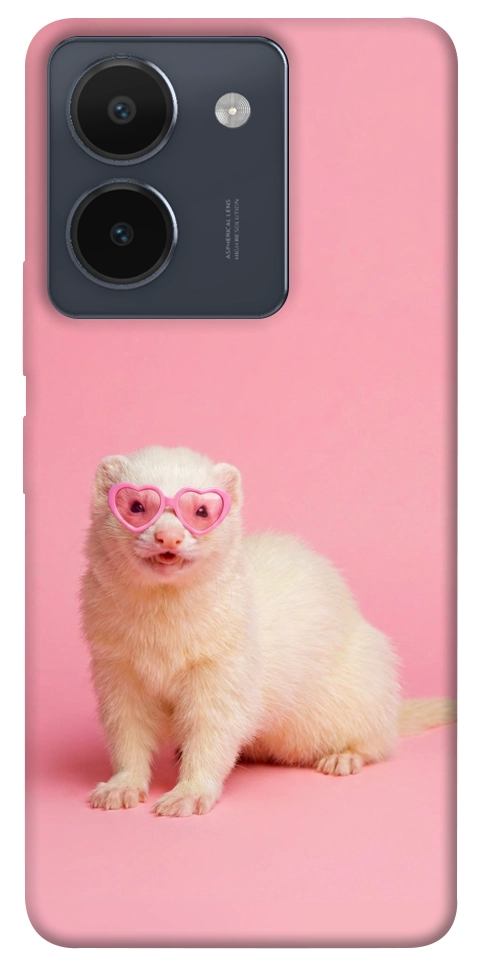 Чехол Белый хорёк для Vivo Y36