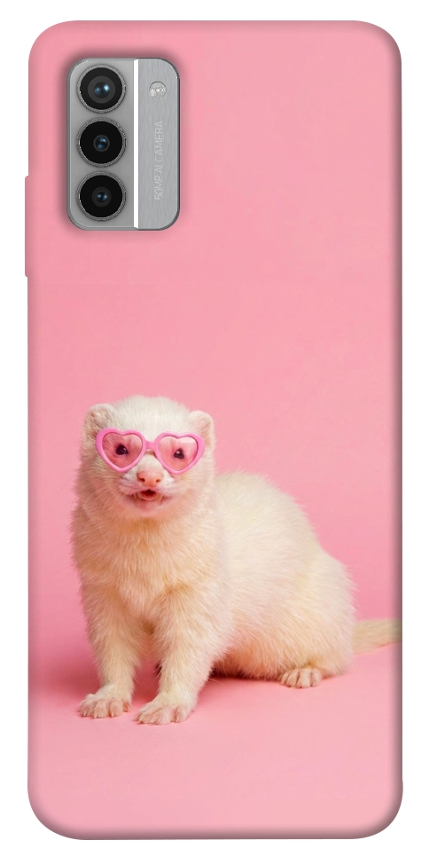 Чохол Білий тхір для Nokia G42