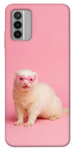Чохол Білий тхір для Nokia G42
