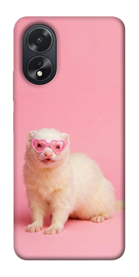 Чехол Белый хорёк для Oppo A38