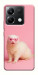 Чехол Белый хорёк для Xiaomi Poco X6
