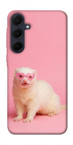 Чехол Белый хорёк для Galaxy A35