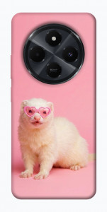Чехол Белый хорёк для Xiaomi Poco C75