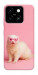 Чехол Белый хорёк для ZTE Blade A55 4G