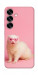 Чехол Белый хорёк для Galaxy S25