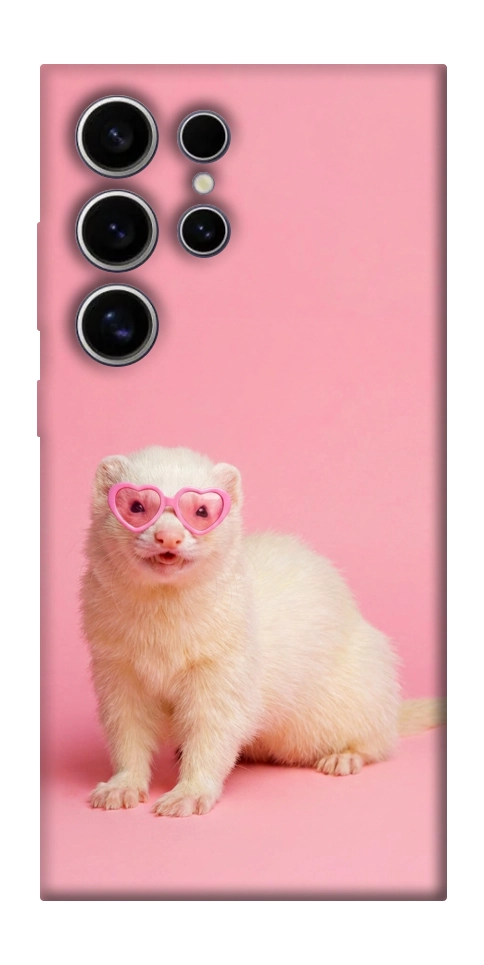 Чохол Білий тхір для Galaxy S25 Ultra