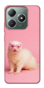Чохол Білий тхір для Realme C61