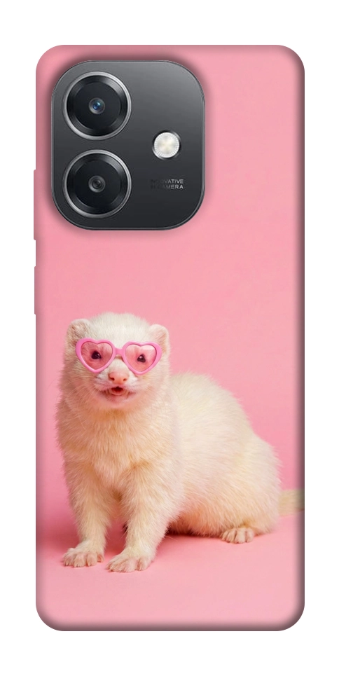 Чехол Белый хорёк для Oppo А3х 4G