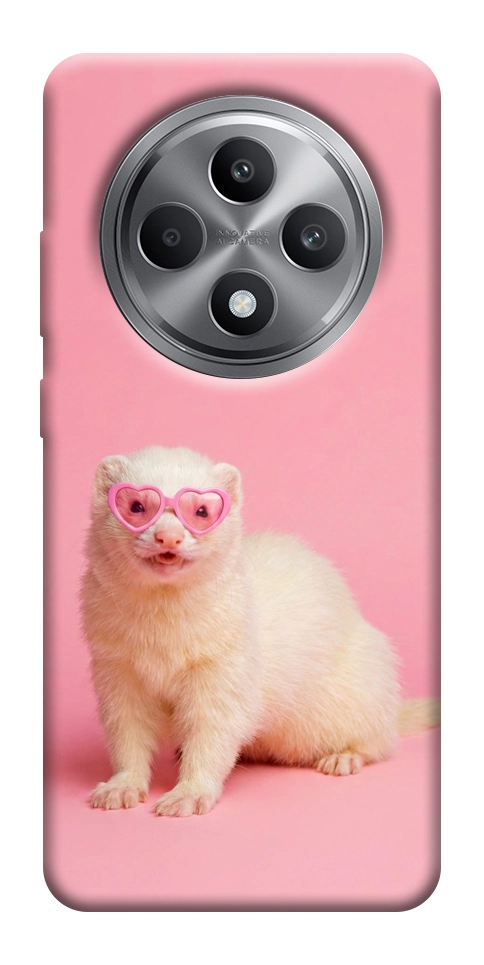 Чохол Білий тхір для Oppo Reno 12 F 4G