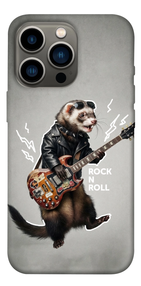 Чехол Рок хорёк для iPhone 13 Pro