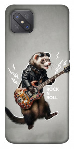Чехол Рок хорёк для Oppo A92s