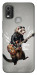 Чехол Рок хорёк для Nokia C21 Plus