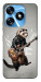 Чехол Рок хорёк для TECNO Spark 10