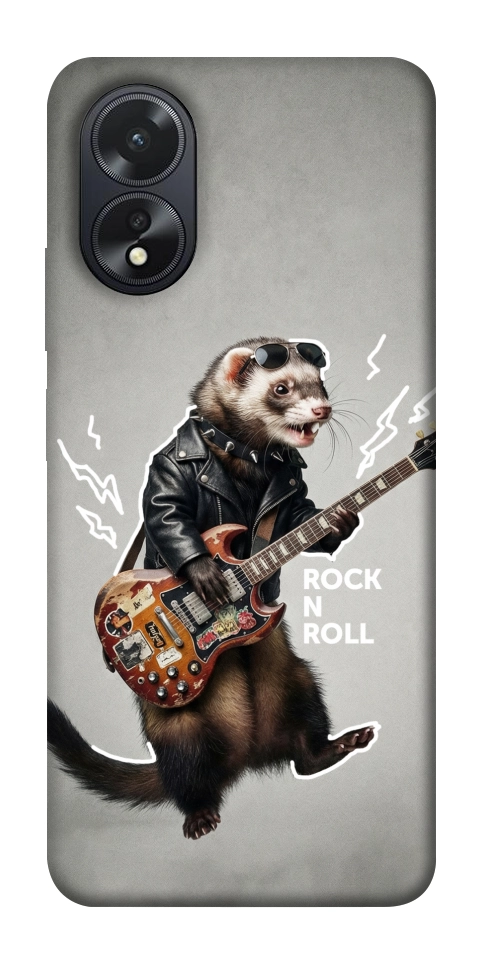 Чехол Рок хорёк для Oppo A38