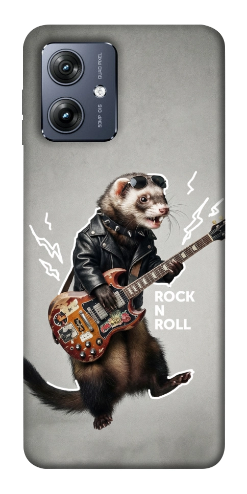 Чехол Рок хорёк для Motorola Moto G54