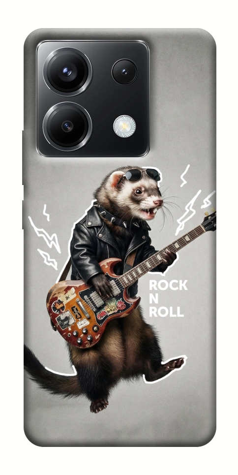Чехол Рок хорёк для Xiaomi Poco X6