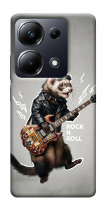 Чехол Рок хорёк для Xiaomi Poco M6