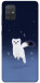 Чехол Хорёк в снегу для Galaxy A71 (2020)