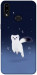Чехол Хорёк в снегу для Galaxy A10s (2019)
