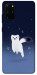 Чехол Хорёк в снегу для Galaxy S20 Plus (2020)
