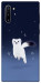 Чехол Хорёк в снегу для Galaxy Note 10 (2019)