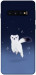 Чехол Хорёк в снегу для Galaxy S10 (2019)