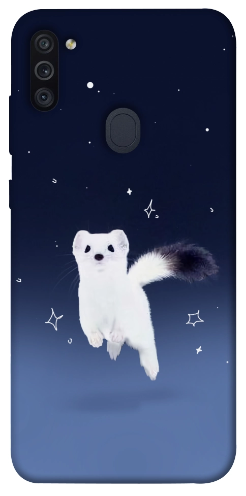 Чехол Хорёк в снегу для Galaxy M11 (2020)