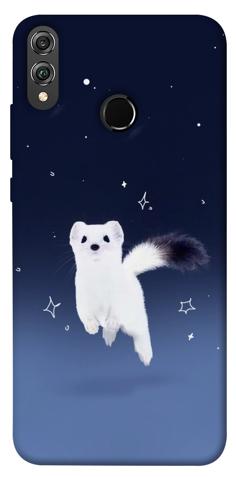 Чехол Хорёк в снегу для Huawei Honor 8X