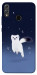 Чехол Хорёк в снегу для Huawei Honor 8X