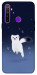 Чехол Хорёк в снегу для Realme 5