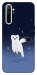 Чехол Хорёк в снегу для Realme 6