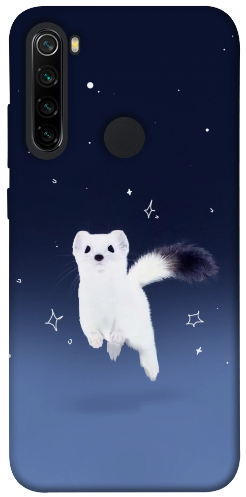 Чехол Хорёк в снегу для Xiaomi Redmi Note 8