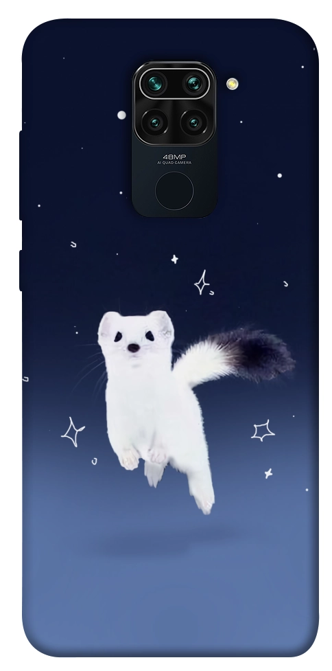 Чехол Хорёк в снегу для Xiaomi Redmi 10X