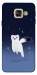Чехол Хорёк в снегу для Galaxy A5 (2017)