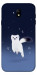 Чехол Хорёк в снегу для Galaxy J7 (2017)