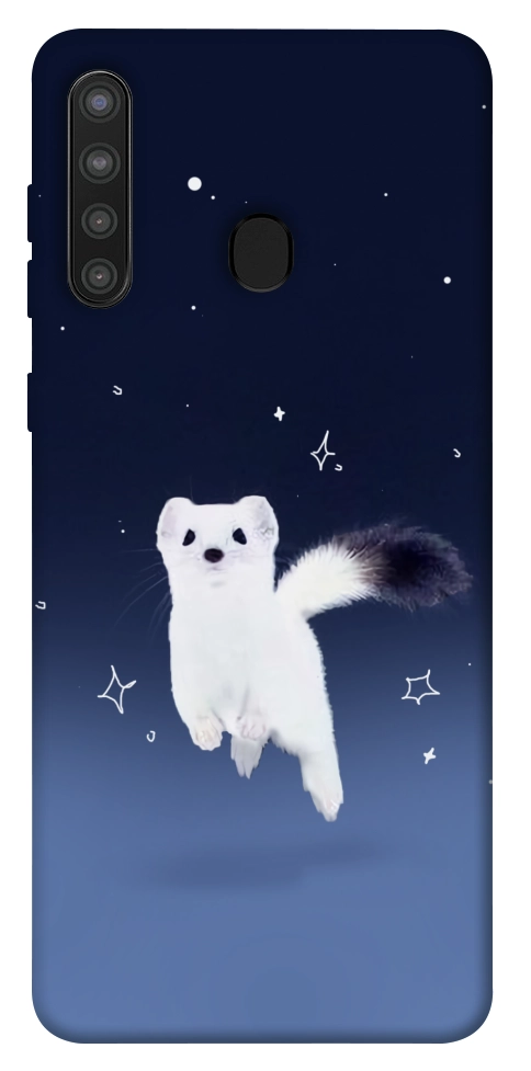 Чохол Тхір у снігу для Galaxy A21