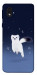 Чехол Хорёк в снегу для Galaxy M01 Core