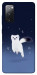 Чехол Хорёк в снегу для Galaxy S20 FE